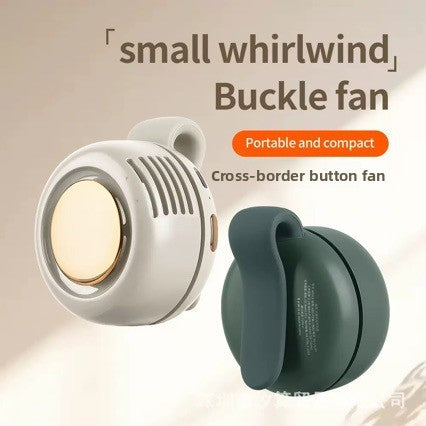Portable USB Clip Fan with Mirror