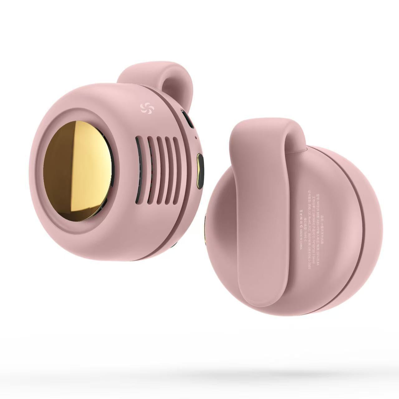 Portable USB Clip Fan with Mirror