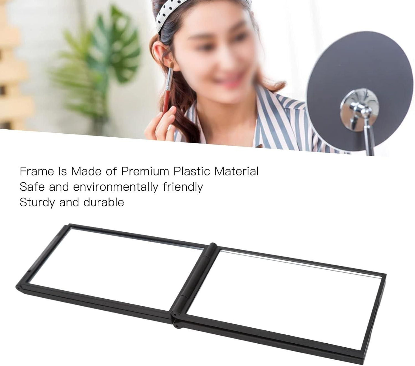 4-Way Self Haircut Portable 360 Foldable Mirror