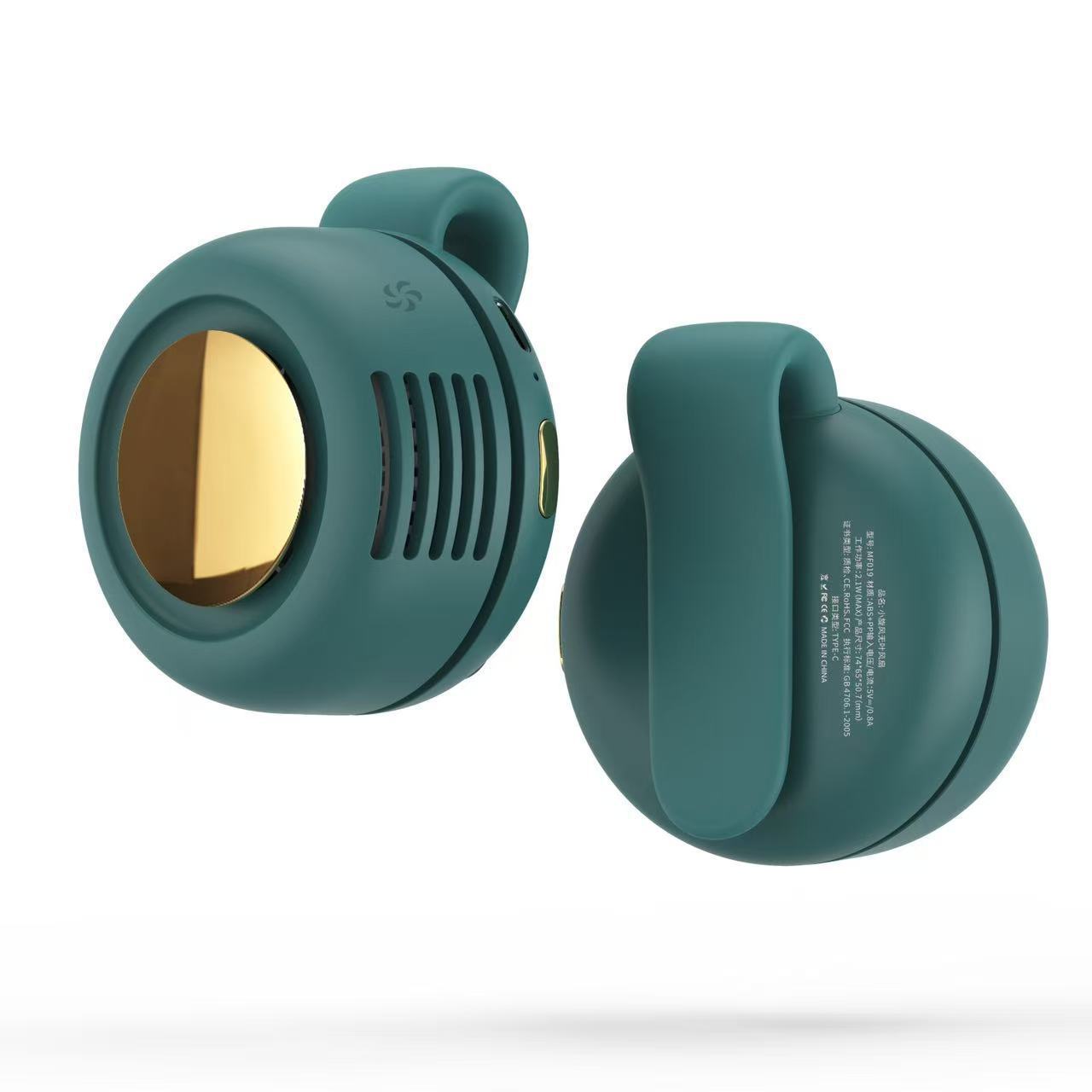 Portable USB Clip Fan with Mirror